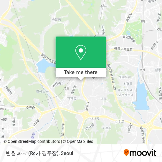 반월 파크 (Rc카 경주장) map