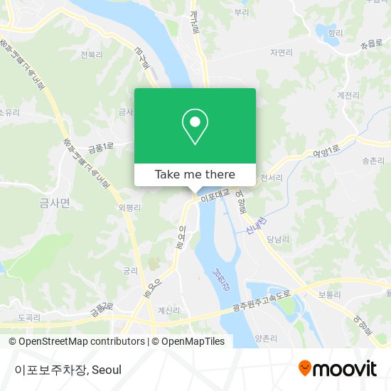 이포보주차장 map