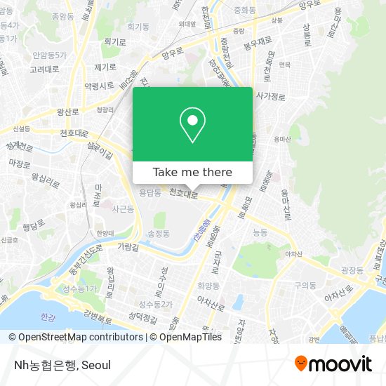 Nh농협은행 map