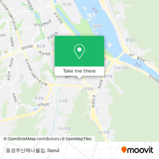 동경주산채나물집 map