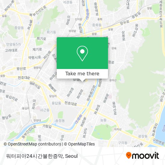 워터피아24시간불한증막 map
