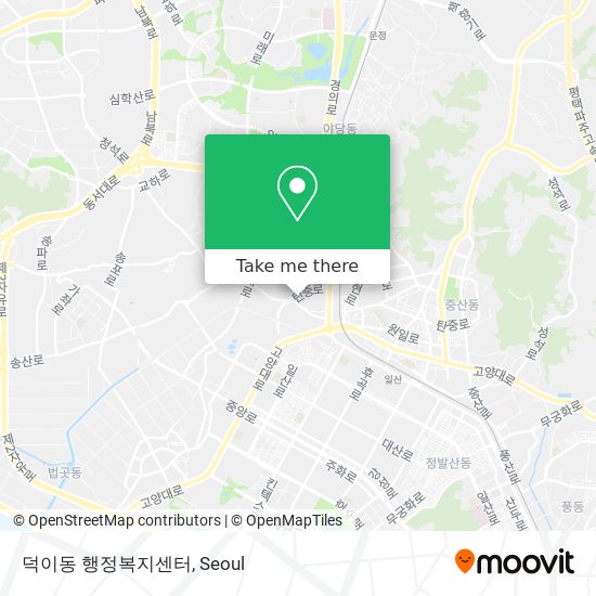 덕이동 행정복지센터 map