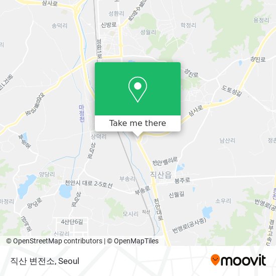 직산 변전소 map