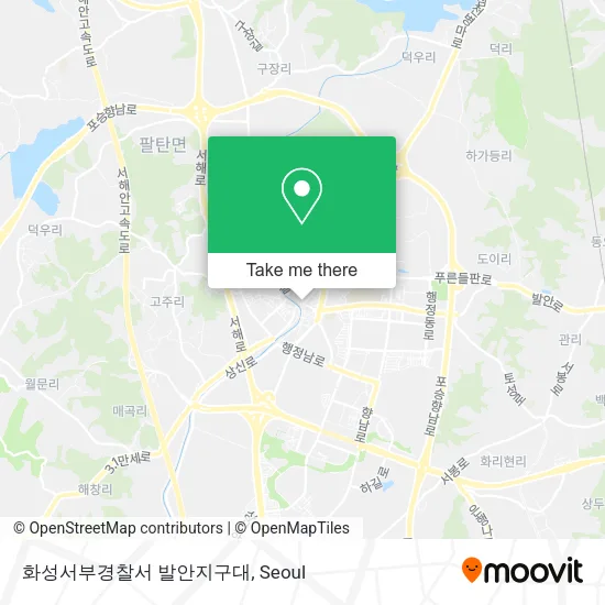 화성서부경찰서 발안지구대 map