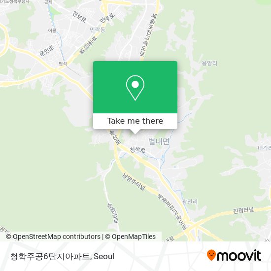 청학주공6단지아파트 map