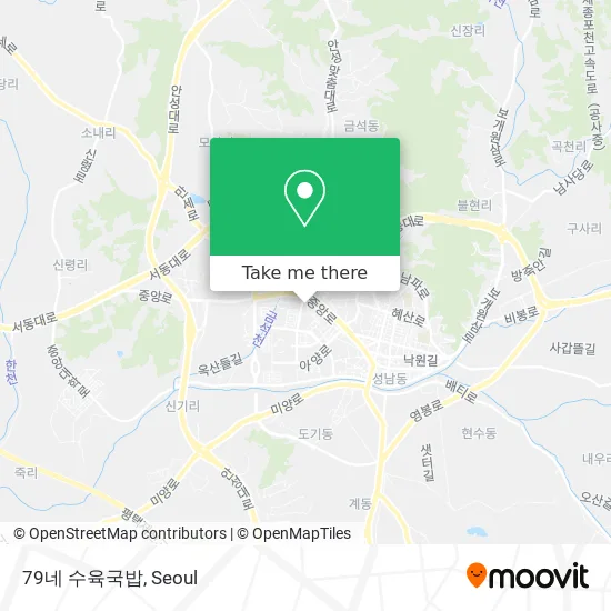 79네 수육국밥 map