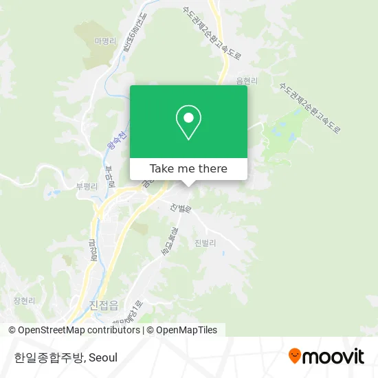 한일종합주방 map