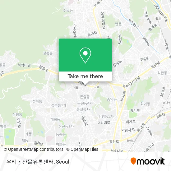 우리농산물유통센터 map