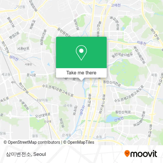 삼미변전소 map
