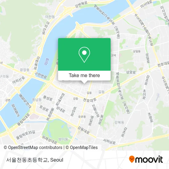 서울천동초등학교 map