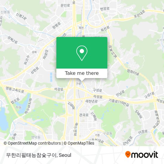 무한리필태능참숯구이 map