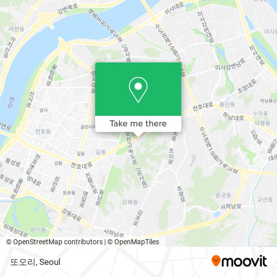 또오리 map