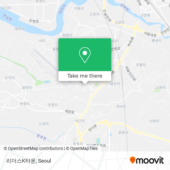 리더스K타운 map