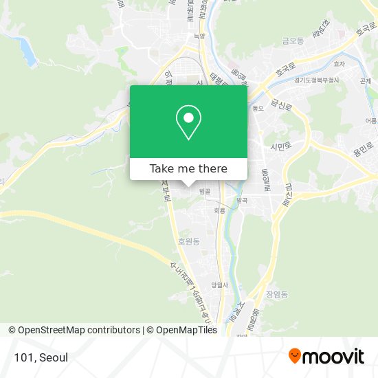 101 map