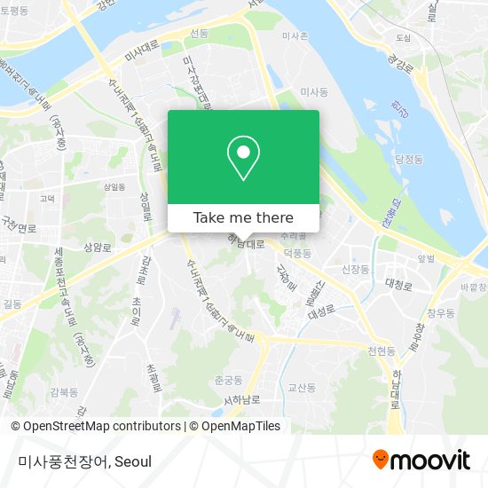 미사풍천장어 map
