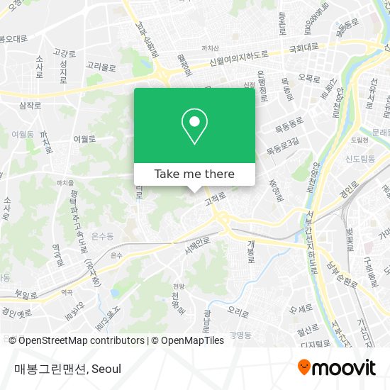 매봉그린맨션 map