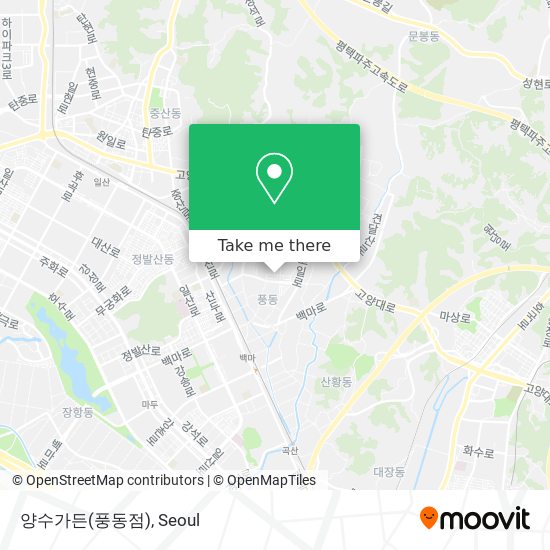 양수가든(풍동점) map