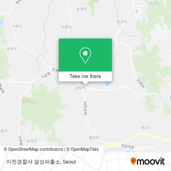 이천경찰서 설성파출소 map