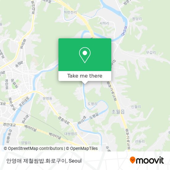 안영애 제철쌈밥.화로구이 map