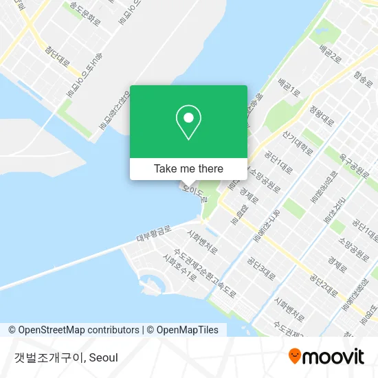 갯벌조개구이 map