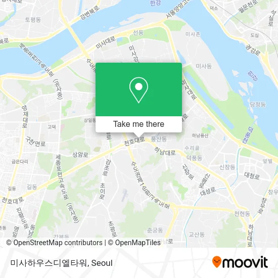 미사하우스디엘타워 map