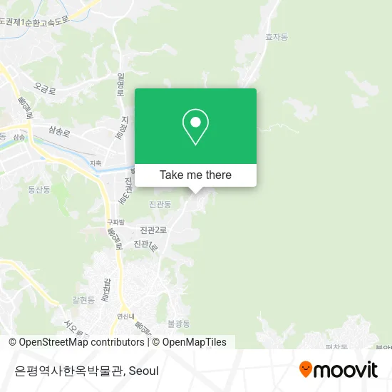 은평역사한옥박물관 map