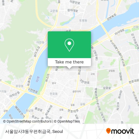 서울암사3동우편취급국 map