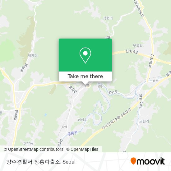 양주경찰서 장흥파출소 map