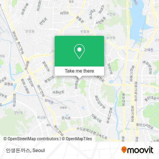 인생돈까스 map