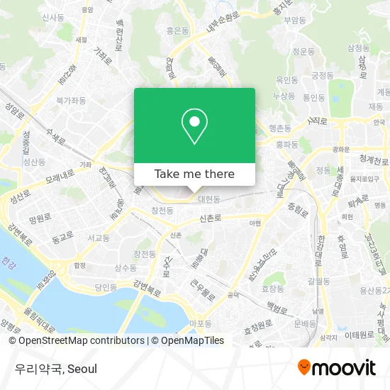 우리약국 map