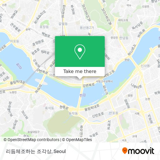 리듬체조하는 조각상 map