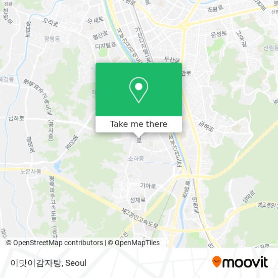 이맛이감자탕 map
