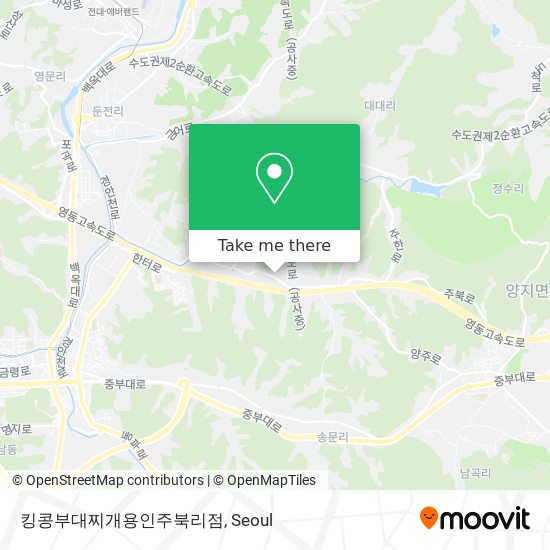 킹콩부대찌개용인주북리점 map