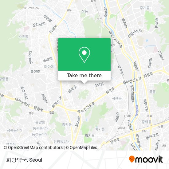 희망약국 map