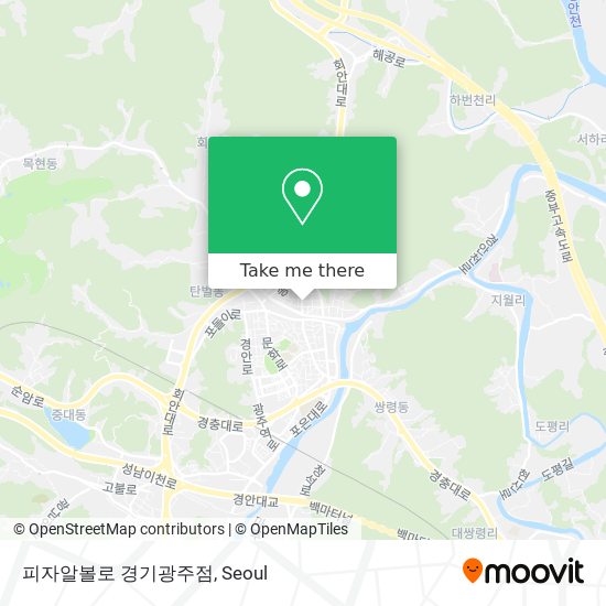 피자알볼로 경기광주점 map