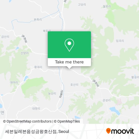 세븐일레븐음성금왕호산점 map