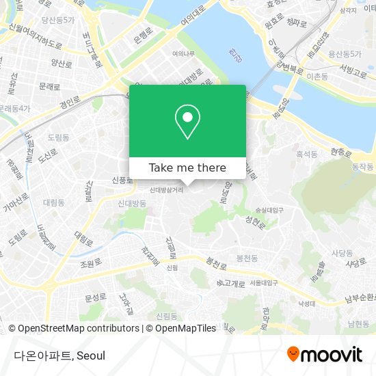 다온아파트 map