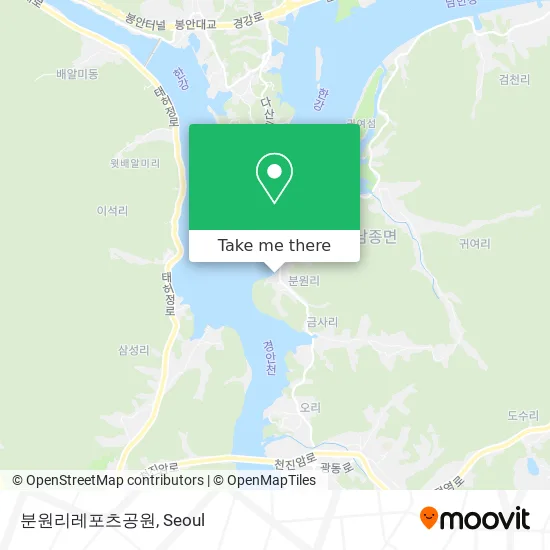분원리레포츠공원 map