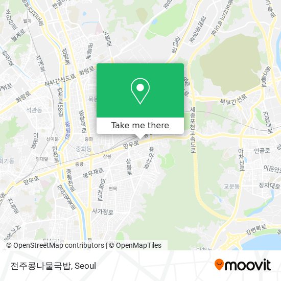 전주콩나물국밥 map