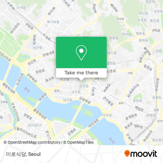 미로식당 map