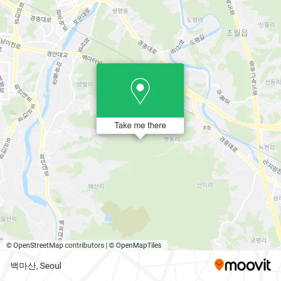 백마산 map