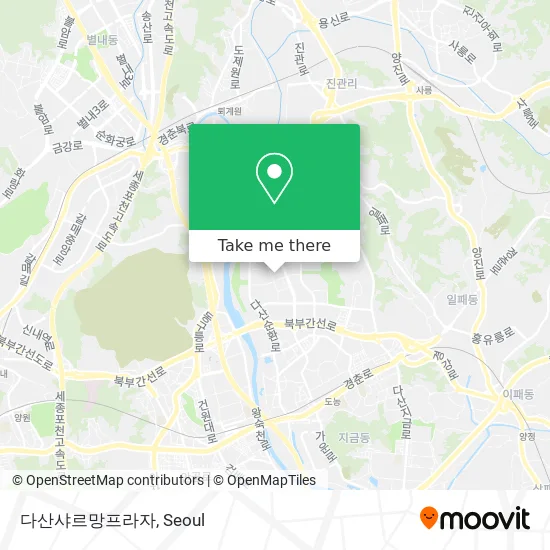 다산샤르망프라자 map