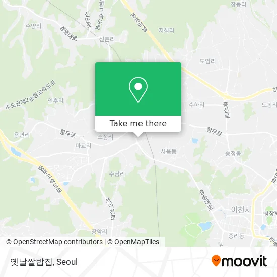 옛날쌀밥집 map