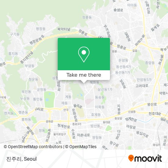 진주리 map