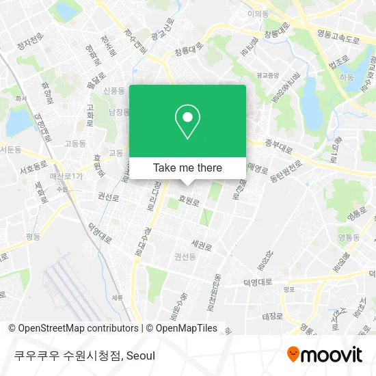 쿠우쿠우 수원시청점 map