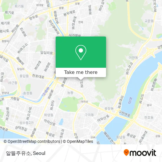 알뜰주유소 map