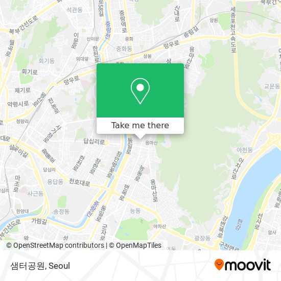 샘터공원 map