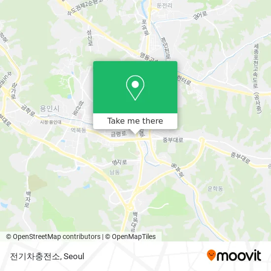 전기차충전소 map