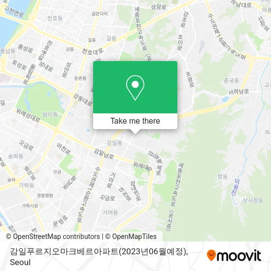 감일푸르지오마크베르아파트(2023년06월예정) map