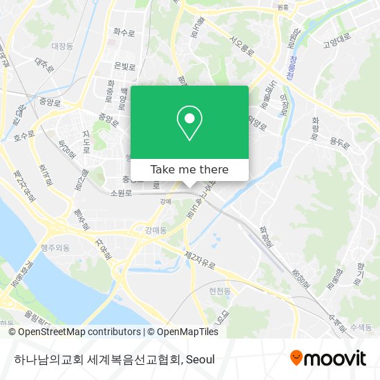 하나남의교회 세계복음선교협회 map